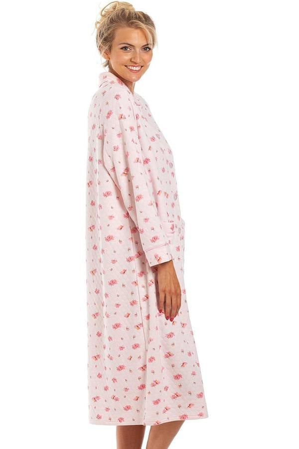 Womens Mock Quilted Housecoats