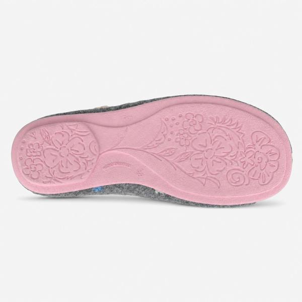 Sleepers SARA Full Slippers Slippers   in  Grey