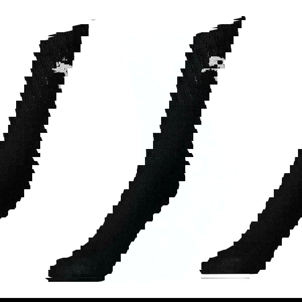 Puma Unisex Adult Lightweight Crew Socks (Pack of 3) - Black - 