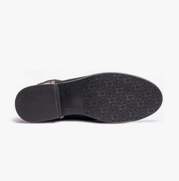 Lotus HARPER Womens Boots Black Microfibre/Snake