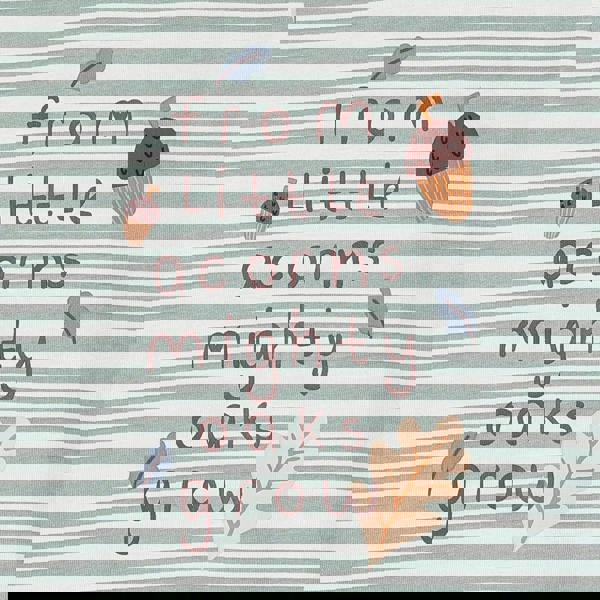 Baby Unisex Printed 2pc Set, Sage - Minicuddles