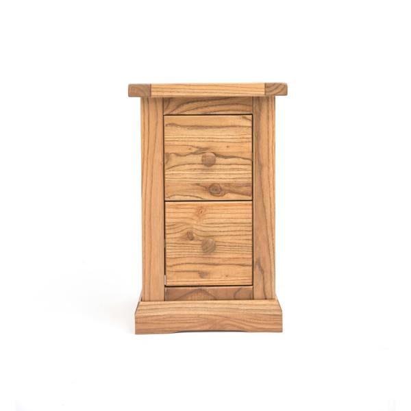 Salerno 2 Drawer Petite Bedside Table