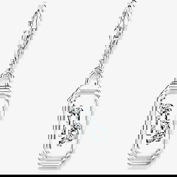 THOMAS SABO Silver Octagonal Cubic Zirconia Capricorn Charm 2152-643-21