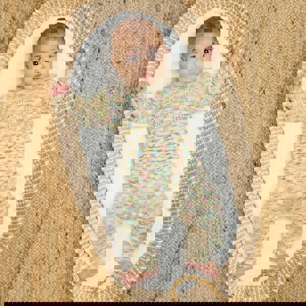 The Bonnie Mob Mystic - Space Dye Knitted Baby Onesie