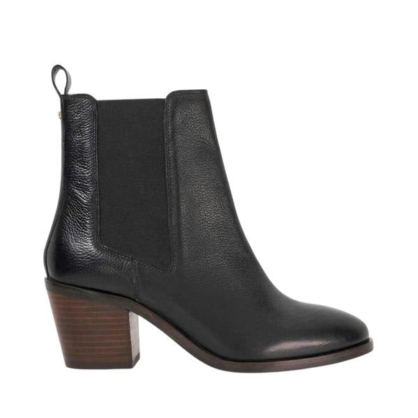 Dune London Womens/Ladies Pasil Leather Block Heel Boots - Black - 