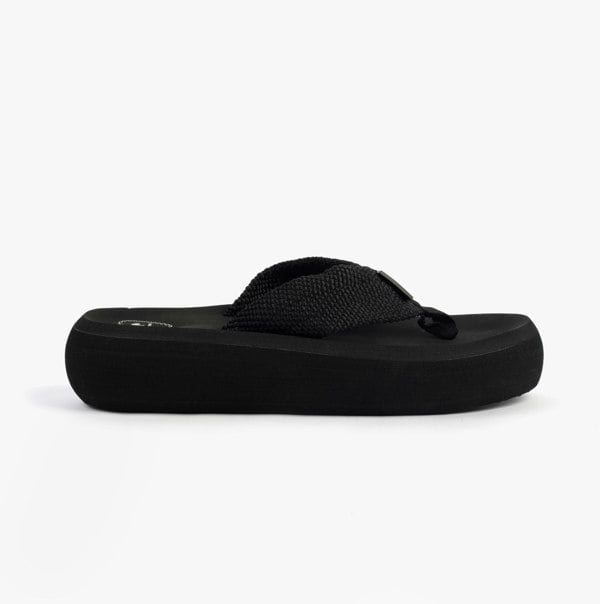 Rocket Dog SANDY WEBBING Womens Sandals Black