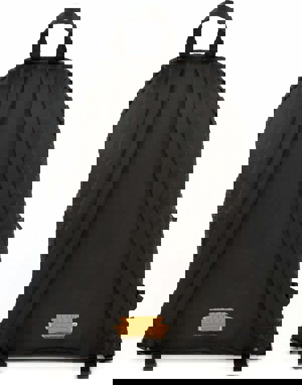 Friends Unisex Kids Black Central Perk Logo Backpack (One Size)