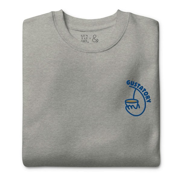ANCHOR & CREW x GUSTATORY Coffee Alchemist Cotton Blend Embroidered Sweatshirt