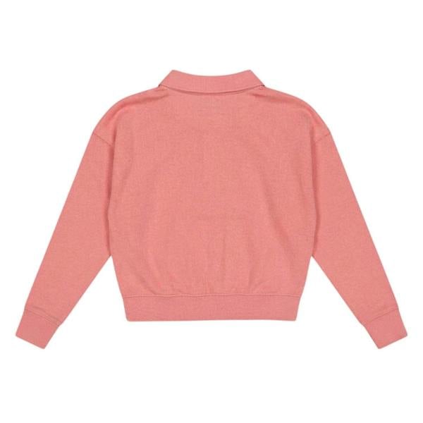Ralph Lauren Childrens/Kids Regular Long-Sleeved Polo Sweatshirt - Peony - 