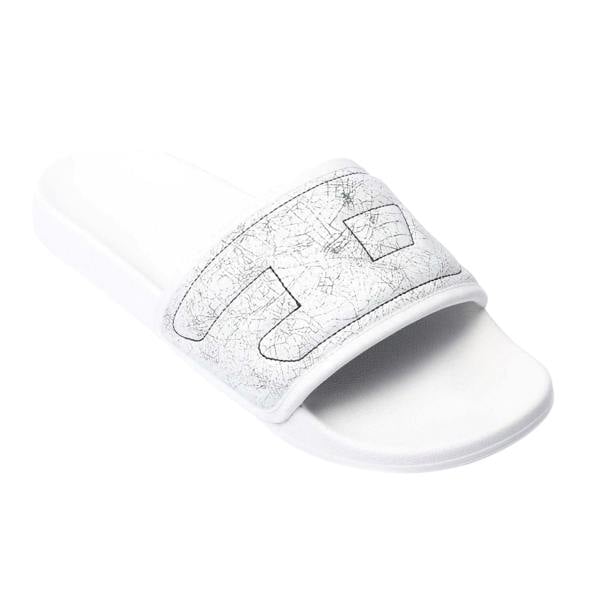 Diesel Mens Sa-Mayemi Sliders - White - 