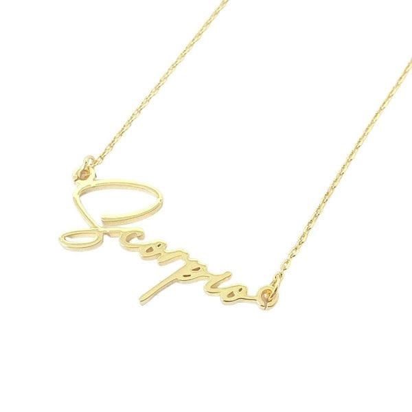 Scorpio Gold Plated Zodiac Star Sign Statement Necklace