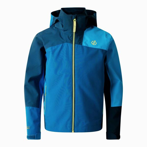 Dare 2B Childrens/Kids Explore II Waterproof Jacket - Moonlight Denim/Blue Sapphire - 