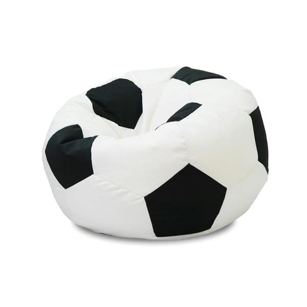 rucomfy Indoor or Outdoor Kids Water Resistant Bean Bag - Classic Football Style Bean Bag