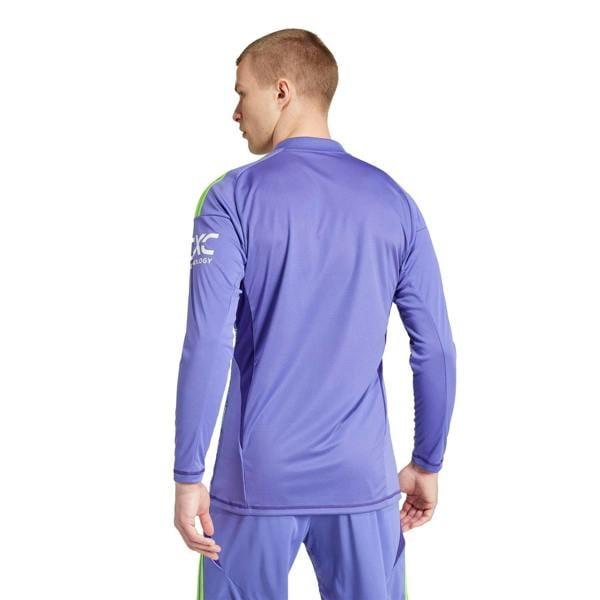 Adidas Mens 24/25 Manchester United FC Long-Sleeved Goalkeeper Jersey - Purple - 