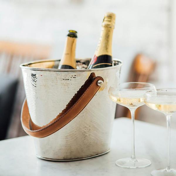 Culinary Concepts Champagne Hammered Wine Cooler