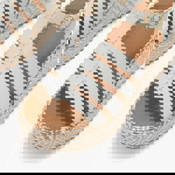 FitFlop FitFlop PLATFFORMS GRAPHIC Womens Ankle Strap Sandals Urban White