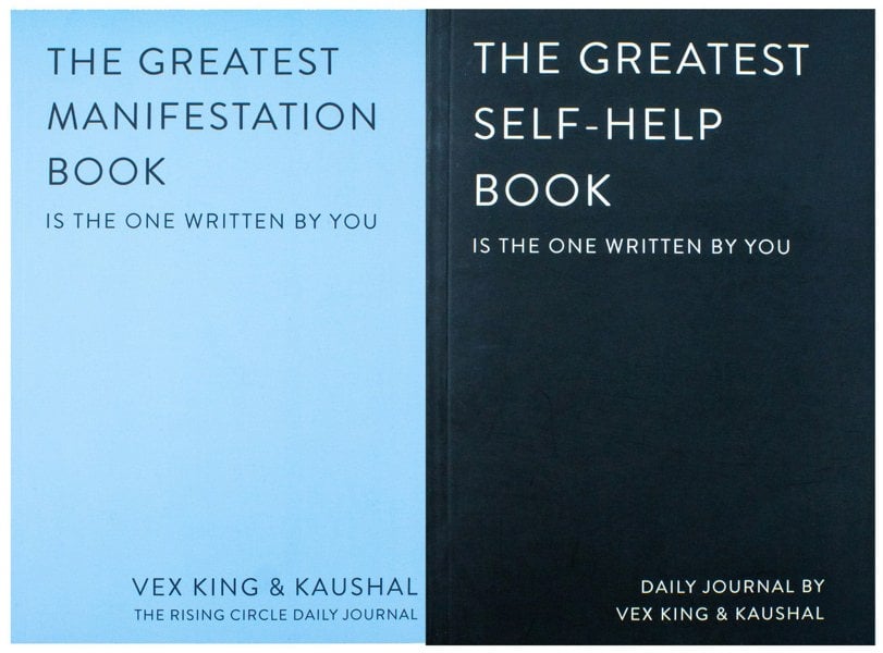 The Greatest Self-Help Book and The Greatest Manifestation Book By Vex King, Kaushal