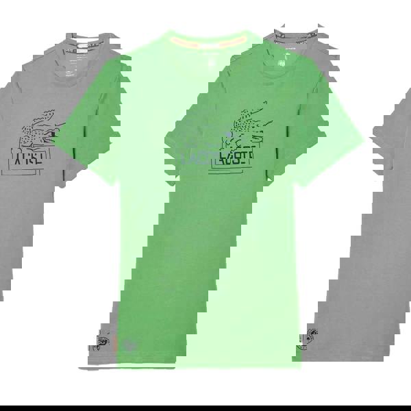 Lacoste Unisex Adult Roland Garros Edition Ultra Dry Tennis T-Shirt - Green