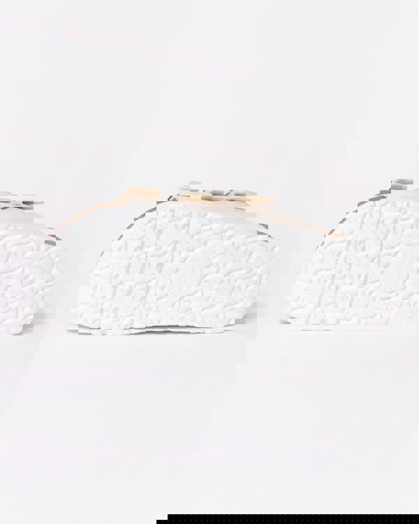 Birkenstock Papillio Florida III Womens Vegan Platform Sandals - Eggshell