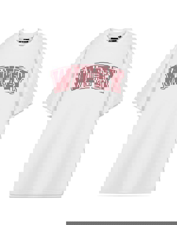 Show Me The Merch Womens White Wifey Short Sleeved T-Shirt