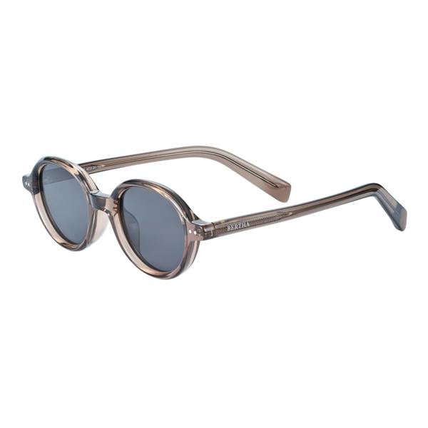 Bertha Nicole Polarized Sunglasses - Black/Brown - BRSBR060C5