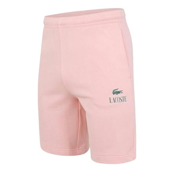 Lacoste Womens/Ladies Cotton Blend Sweat Shorts - Pink - 