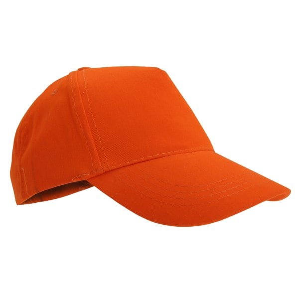 SOLS Kids Unisex Sunny Baseball Cap - Orange