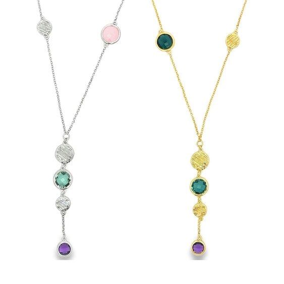 Reeves & Reeves Iris Falling Necklace