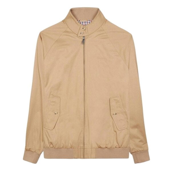 Ben Sherman Mens Harrington Signature Jacket - Sand
