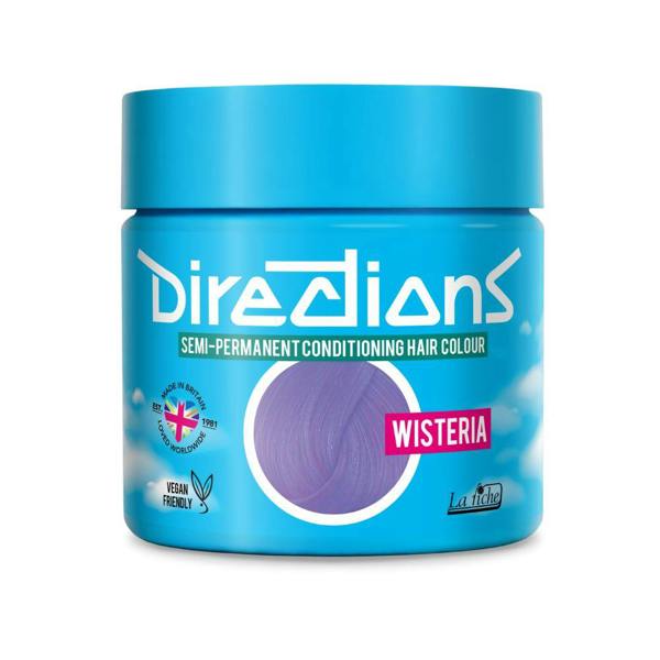 Directions 2 x La Riche Directions Semi-Permanent Hair Color 100ml Tubs - Wisteria