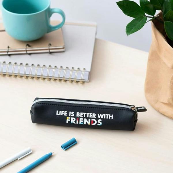 Grupo Eric Friends Mini Black Pencil Case