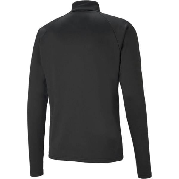 Puma Mens TeamLIGA Quarter Zip Track Top - Black - 