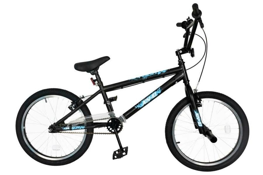 XN-10S 20" Spoked Kids BMX Single Speed - Black/Blue