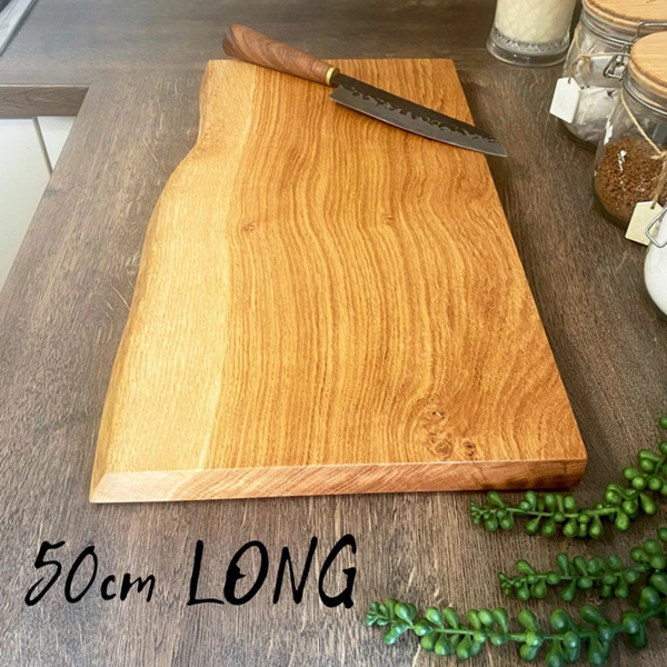 Giraffes & Craftz Live Edge Oak Chopping Board