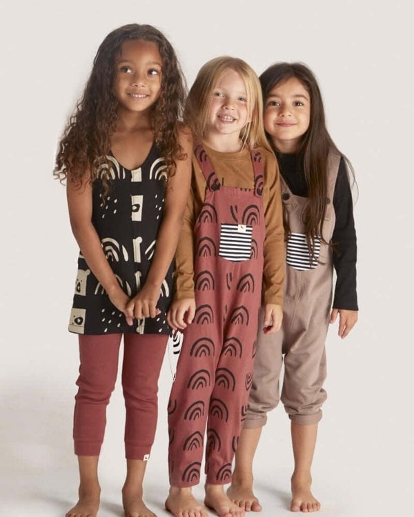 Red Rib Leggings - image 1