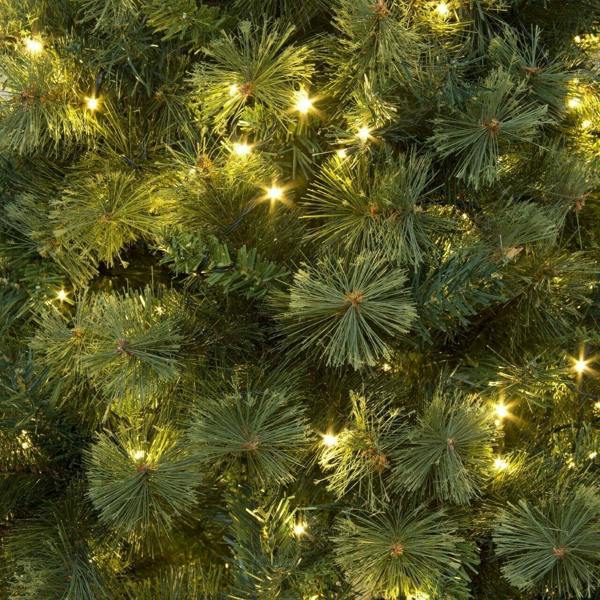 4ft to 8ft Pre-Lit Kentucky Pine Artificial Christmas Trees with Warm White LEDs image 8