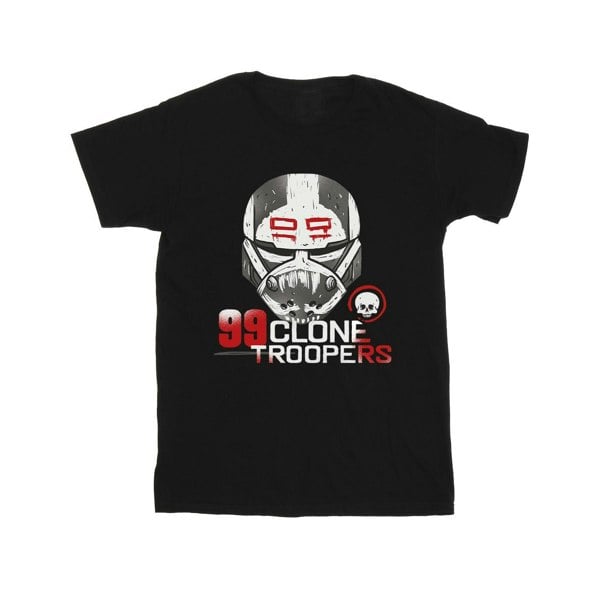 Star Wars Mens The Bad Batch 99 Clone Troopers T-Shirt - Black