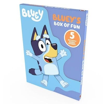 Bluey’s Box of Fun Collection 5 Books Box Set Bluey Fun Stuff, Bluey Let's Do This & more