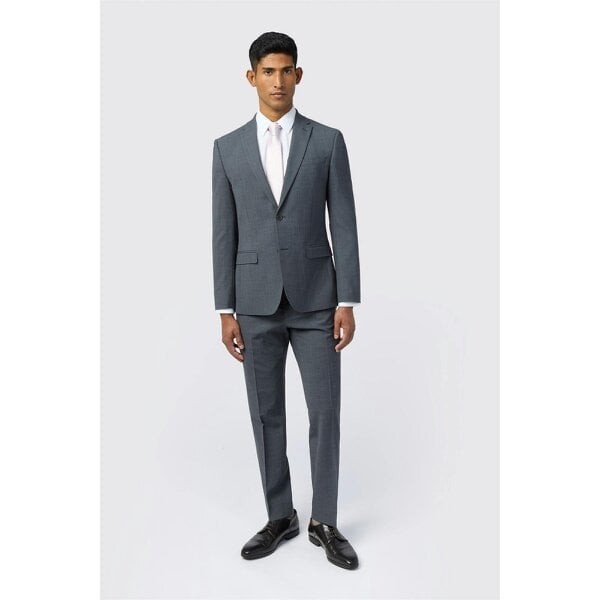 Ted Baker Slim Fit Performance Charcoal Panama Jacket