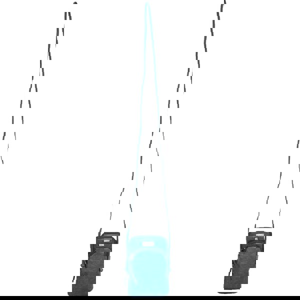 Assots London 'SARAH' Ocean Blue Vintage Natural Grain Leather Mini Crossbody Bag