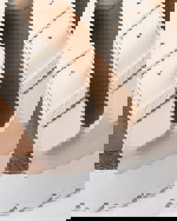 Birkenstock Papillio Florida III Womens Vegan Platform Sandals - Eggshell