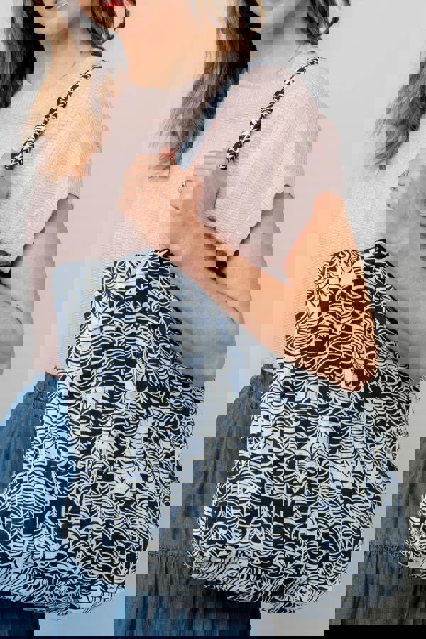 Lily & Me Linen Tote  Bag Birch