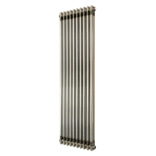 Monstershop Traditional 2 Column Radiator - 1500 x 470mm - Raw Metal