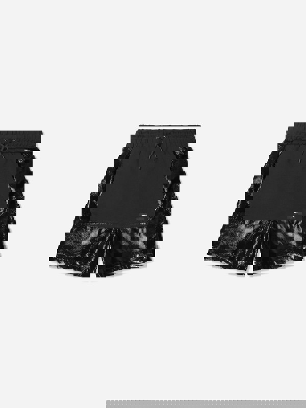 DKNY Girls Shiny Shorts in Black