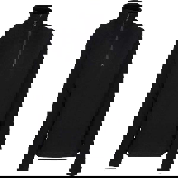 Regatta Mens Honestly Made Recycled Half Zip Fleece - Black