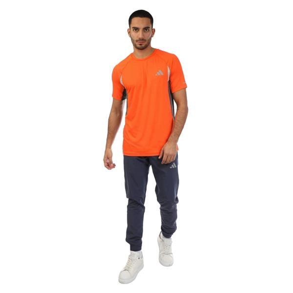 Adidas Mens Climacool T-Shirt - Orange - 