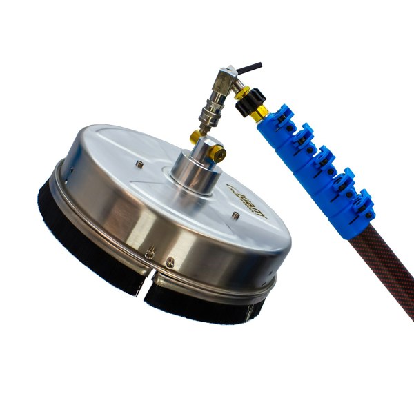 Venom 18ft Power Pole for Pressure Washers – Hybrid (50% Carbon / 50% Fibreglass)