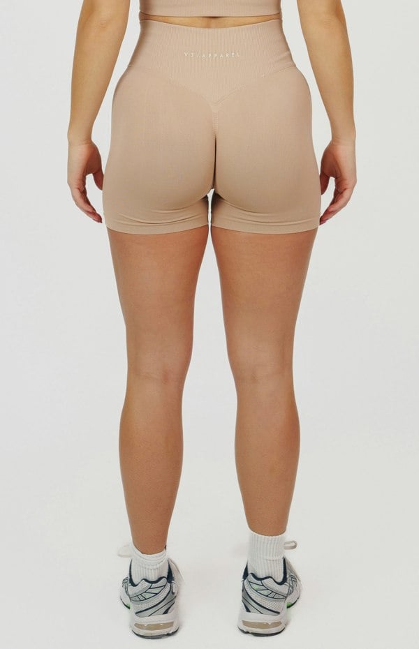 V3 Apparel Form Seamless Scrunch Shorts - Dusty Pink