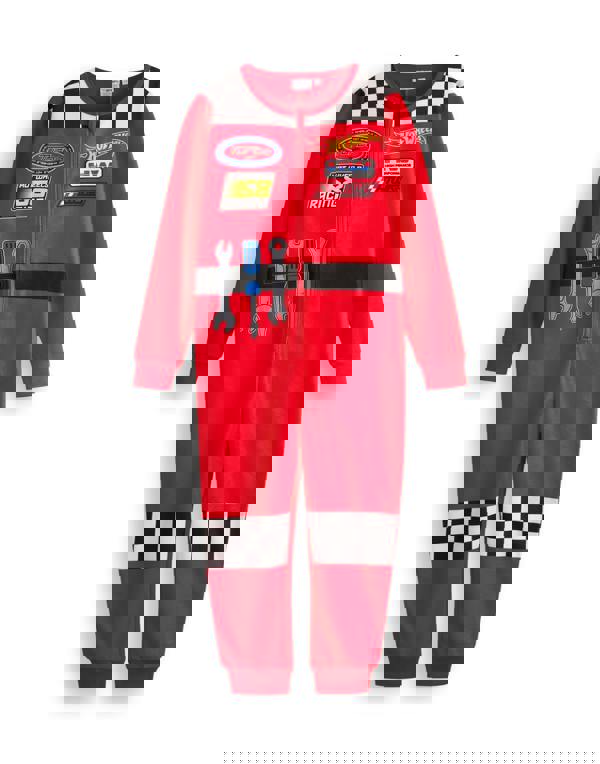 Hot Wheels Boys Red Pit Crew Style Onesie