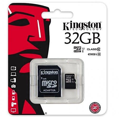 Kingston 32GB Class 10 Memory Card for Huawei P20 Lite/P10 Lite/Mat 10 Pro